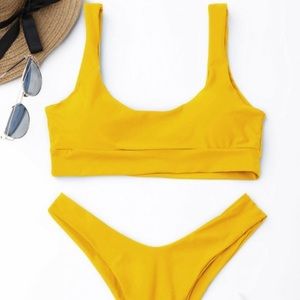 New!! Scooped High cut Bikini set